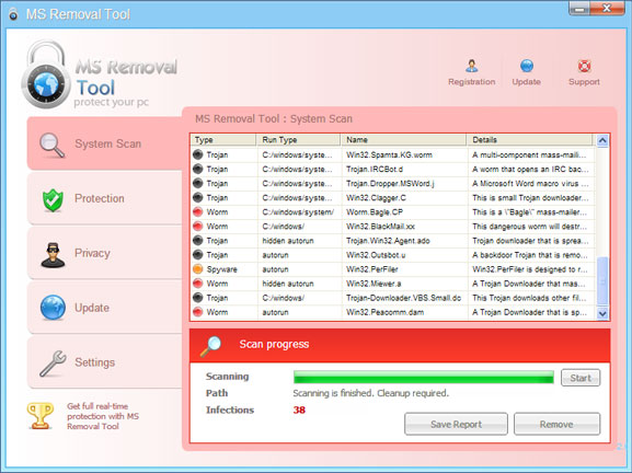 Malicious software removal tool x64